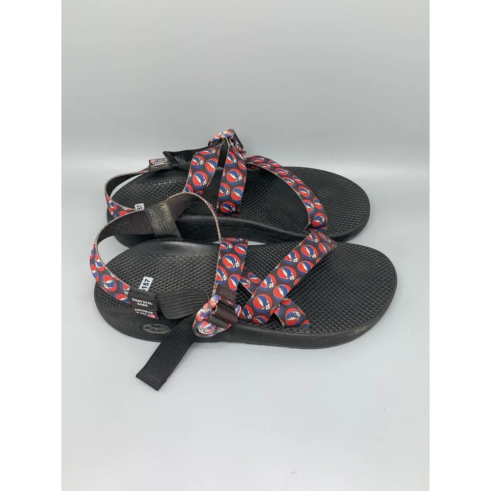 Chaco Z/1 Classic Grateful Dead Steal Your Face Sandals J106757 Men's Sz 11